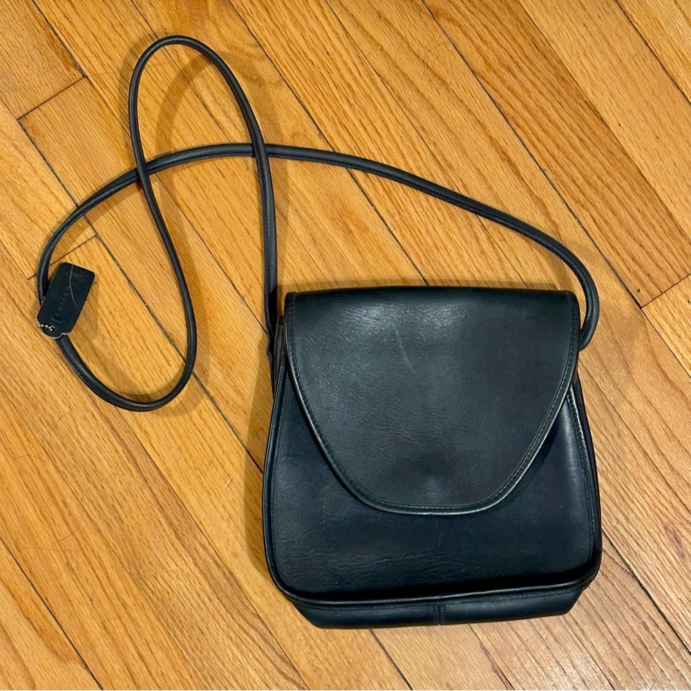 Vintage coach Lindsey crossbody leather purse